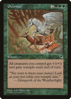 Overrun card from Tempest