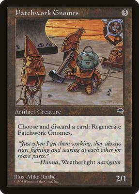 Patchwork Gnomes card from Tempest
