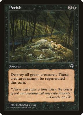 Perish card from Tempest