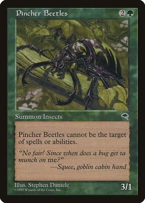 Pincher Beetles card from Tempest