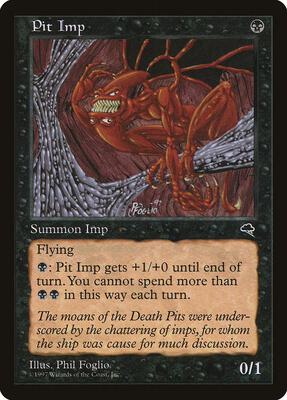 Pit Imp card from Tempest