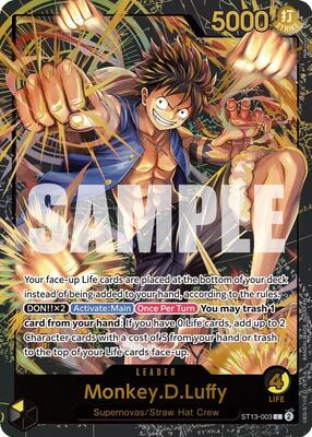 Monkey.D.Luffy (Premium Card Collection -Leader Collection-) card from One Piece Promotion Cards
