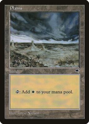 Plains (Ant Hill) card from Tempest