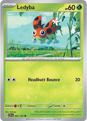 Ledyba card from SV07: Stellar Crown