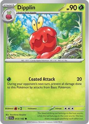 Dipplin card from SV07: Stellar Crown