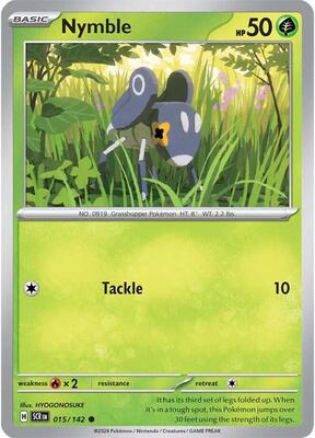 Nymble card from SV07: Stellar Crown