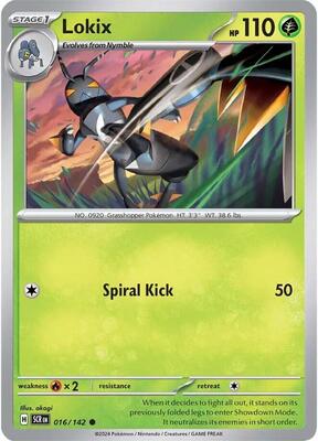 Lokix card from SV07: Stellar Crown