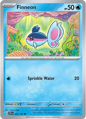 Finneon card from SV07: Stellar Crown