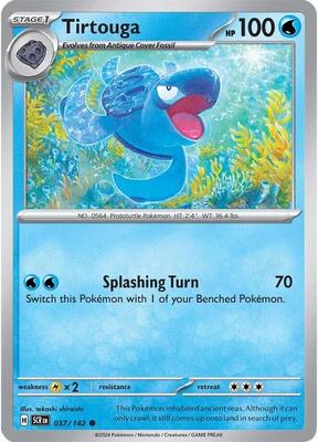 Tirtouga card from SV07: Stellar Crown