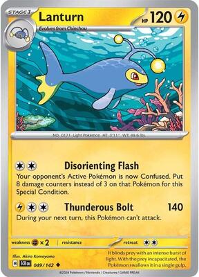 Lanturn card from SV07: Stellar Crown
