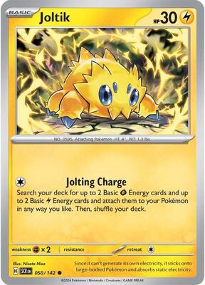 Joltik - 050/142 card from SV07: Stellar Crown