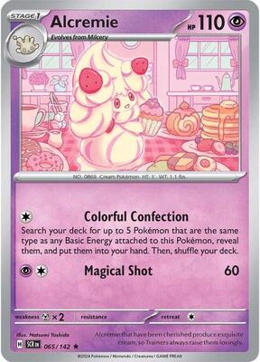 Alcremie card from SV07: Stellar Crown