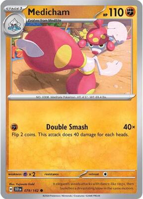 Medicham card from SV07: Stellar Crown