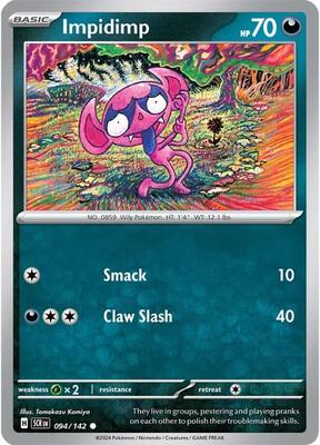 Impidimp card from SV07: Stellar Crown