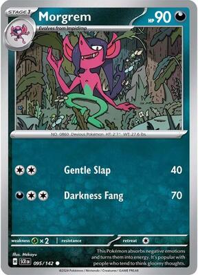 Morgrem card from SV07: Stellar Crown