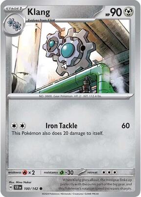 Klang card from SV07: Stellar Crown