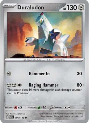 Duraludon card from SV07: Stellar Crown