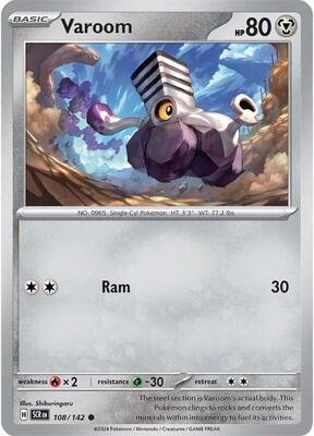 Varoom card from SV07: Stellar Crown