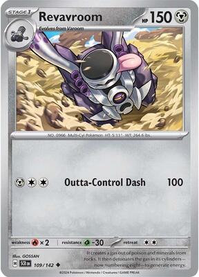 Revavroom card from SV07: Stellar Crown