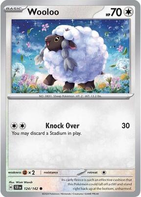 Wooloo card from SV07: Stellar Crown