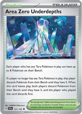 Area Zero Underdepths - 131/142 card from SV07: Stellar Crown