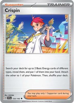 Crispin - 133/142 card from SV07: Stellar Crown