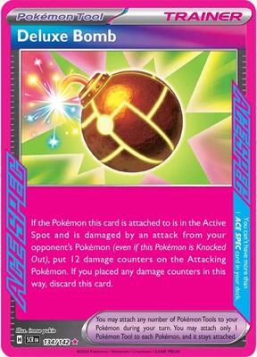 Deluxe Bomb card from SV07: Stellar Crown
