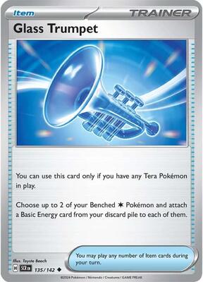 Glass Trumpet card from SV07: Stellar Crown