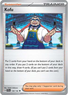 Kofu - 138/142 card from SV07: Stellar Crown