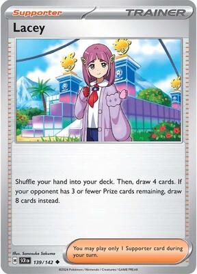 Lacey - 139/142 card from SV07: Stellar Crown