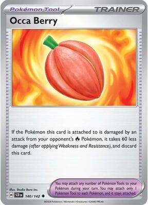 Occa Berry card from SV07: Stellar Crown