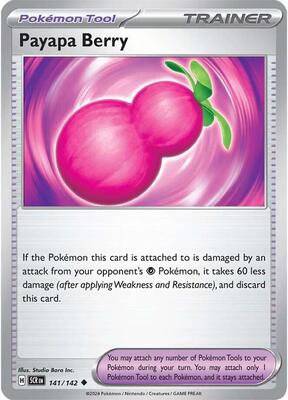 Payapa Berry card from SV07: Stellar Crown