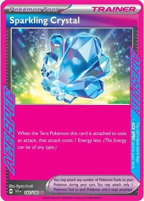 Sparkling Crystal card from SV07: Stellar Crown