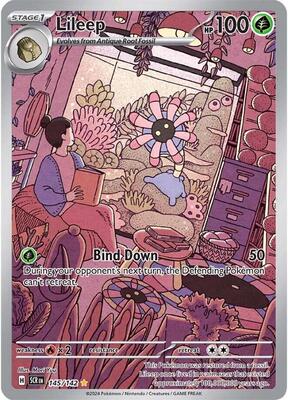 Lileep - 145/142 card from SV07: Stellar Crown