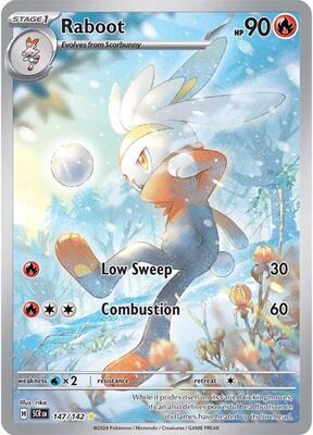 Raboot - 147/142 card from SV07: Stellar Crown