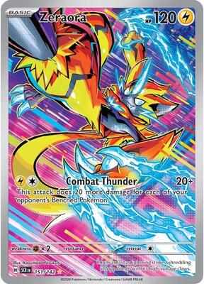 Zeraora - 151/142 card from SV07: Stellar Crown