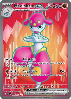 Medicham ex - 161/142 card from SV07: Stellar Crown