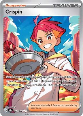 Crispin - 164/142 card from SV07: Stellar Crown