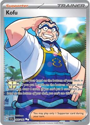 Kofu - 165/142 card from SV07: Stellar Crown