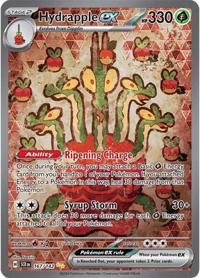 Hydrapple ex - 167/142 card from SV07: Stellar Crown