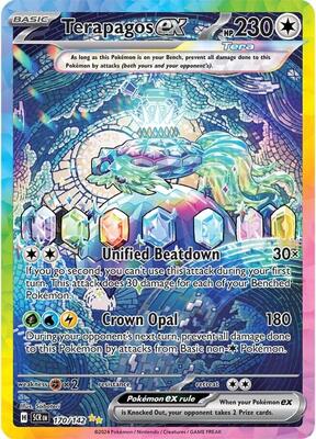 Terapagos ex - 170/142 card from SV07: Stellar Crown