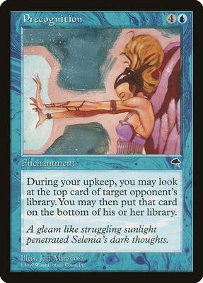 Precognition card from Tempest