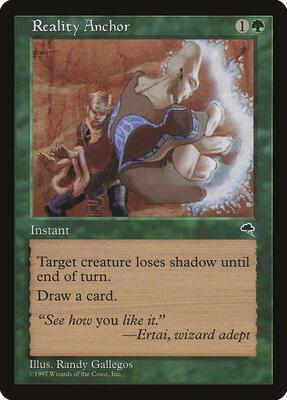 Reality Anchor card from Tempest