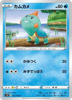 Chewtle card from S1H: Shield