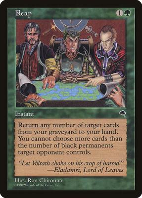 Reap card from Tempest