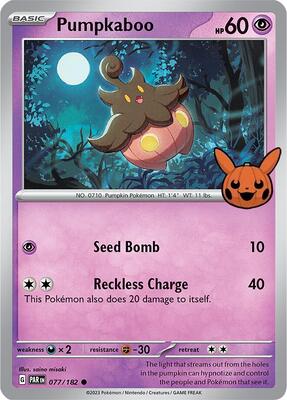 Pumpkaboo card from Trick or Trade BOOster Bundle 2024