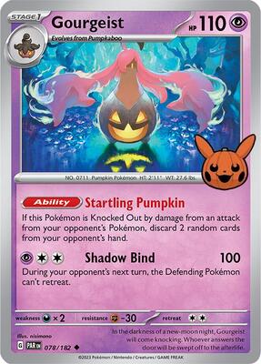 Gourgeist card from Trick or Trade BOOster Bundle 2024