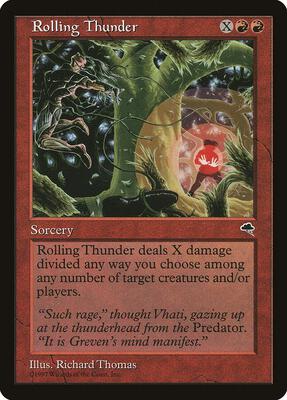 Rolling Thunder card from Tempest