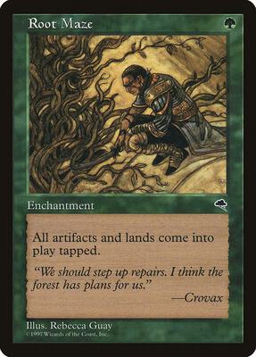 Root Maze card from Tempest