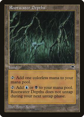 Rootwater Depths card from Tempest